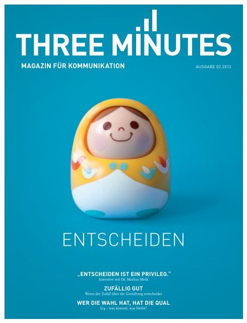 ENTSCHEIDEN - Three minutes Online - Kirchhoff Consult AG