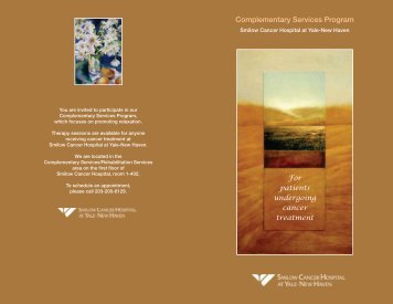 Complementary Services [pdf] - Yale-New Haven Hospital