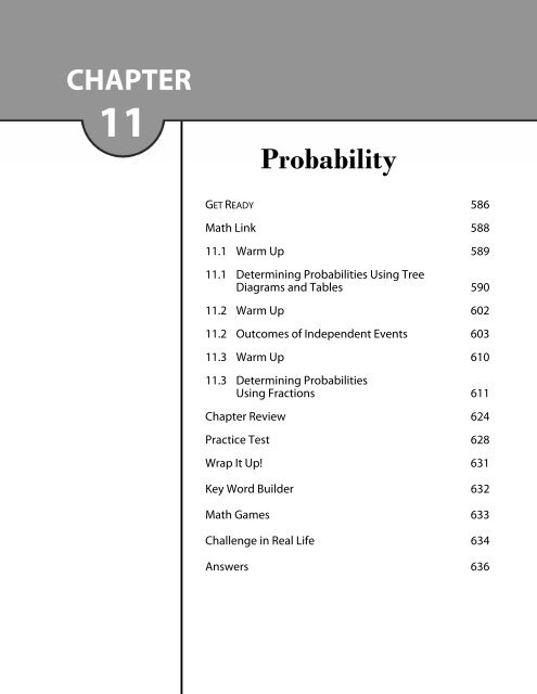 Chapter 11 - School District #35