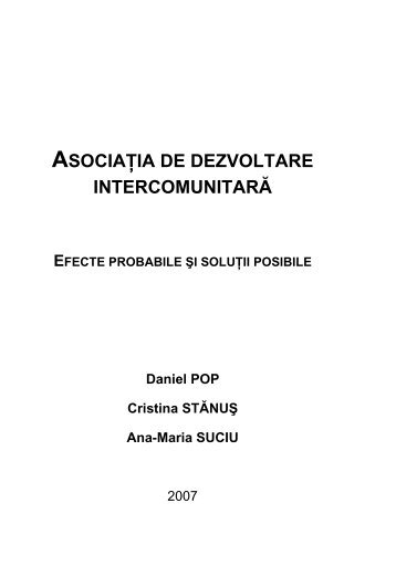 AsociaÅ£ia de dezvoltare intercomunitarÄ - apubb.ro