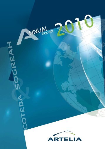 30 ARTELIA | Annual report 2010