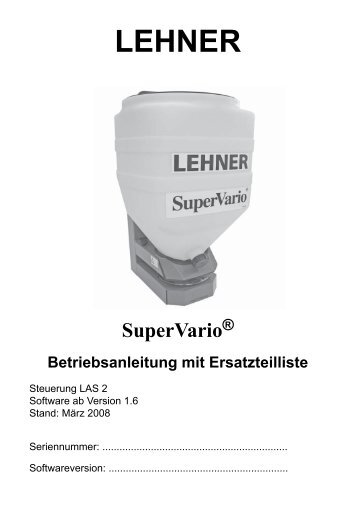 6 Anhang - Lehner Agrar GmbH