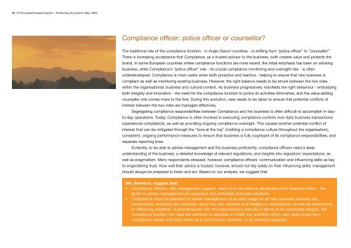 Compliance Study_complet - pwc