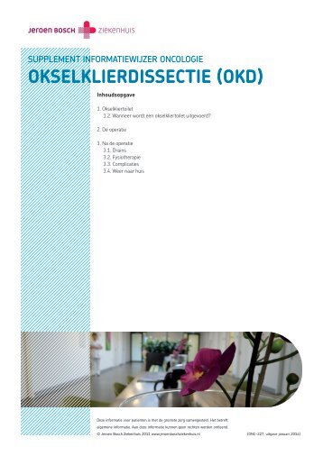 OkselkliertOilet - Jeroen Bosch Ziekenhuis