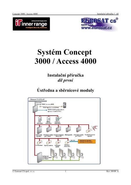 SystÃ©m Concept 3000 / Access 4000 - Eurosat CS