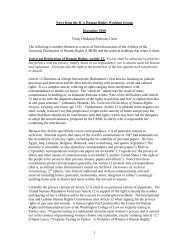 1 News from the ICA Human Rights Working Group December 2010 ...