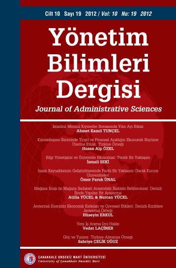 YÃ¶netim Bilimleri Dergisi Vol.10 No.19.pdf