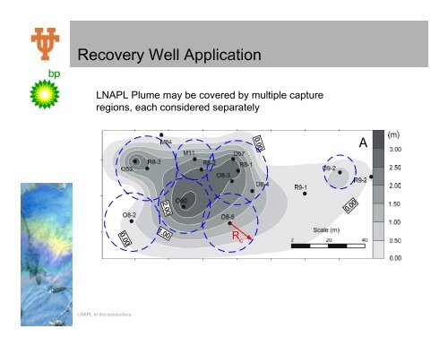 LNAPL Modeling recovery and endpoint example