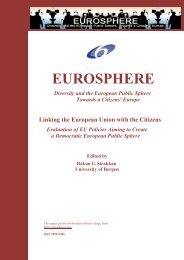 Hakan G. Sicakkan - Diversity and the European Public Sphere ...