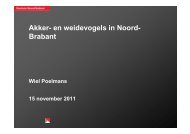 Akker- en weidevogels in Noord- Brabant - SOVON Vogelonderzoek ...