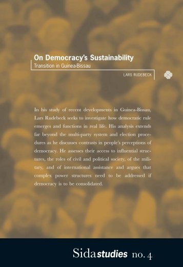 On Democracy's Sustainability, Transition in Guinea-Bissau - AfriMAP