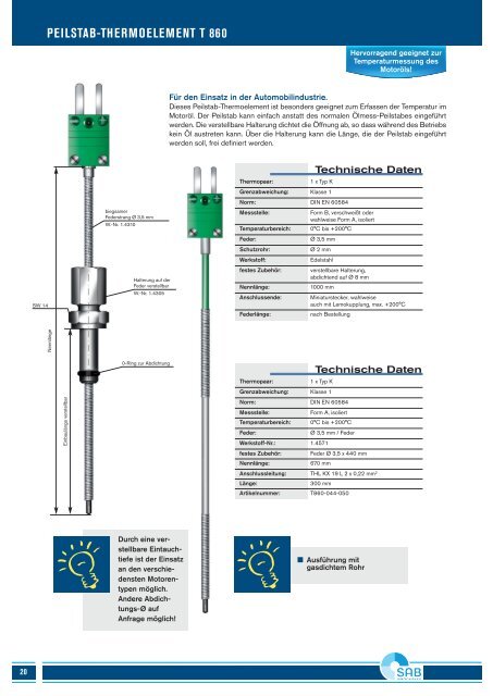 mantel-thermoelement mte 207