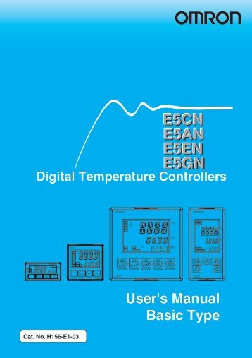 E5CN E5AN E5EN E5GN Digital Temperature ... - Automatizace