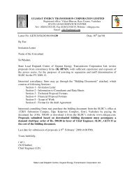 Letter No: GETCO/SLDC/08-09/130 Date: 30 Jan'08 By Fax ...