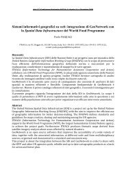 Sistemi informativi geografici su web: integrazione di ... - ITHACA