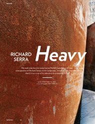 âRichard Serra: Heavy Metal,â ArtReview - Jonathan TD Neil