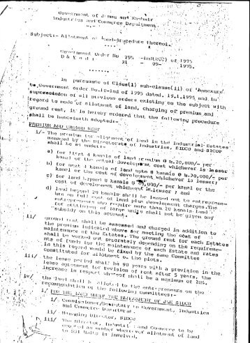 Govt.Order No. 295-Ind of 1995 dated 21-09-1995 - Jknoblehelpline ...