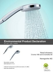 Environmental Product Declaration - Institut Bauen und Umwelt