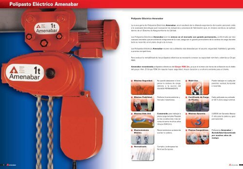 CatÃ¡logo polipastos elÃ©ctricos - Logismarket