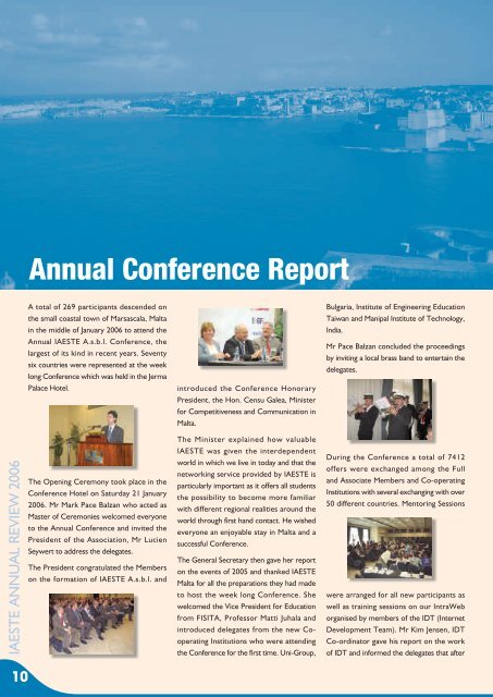 View Annual Review - IAESTE