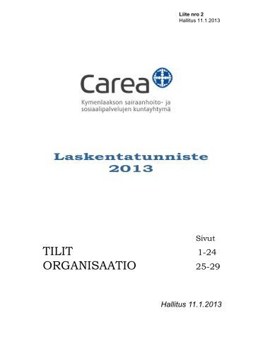 liitteenÃ¤ nro 2 - Carea