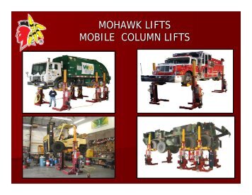 How a Mohawk Mobile Column Lift is Made - Mohawk Lifts