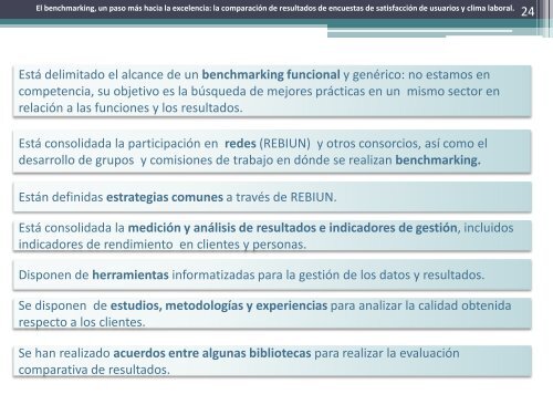 El benchmarking, un paso más hacia la excelencia - Repositorio ...