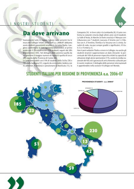 Annual Report - Anno Accademico 2006/07 - Collegio Einaudi