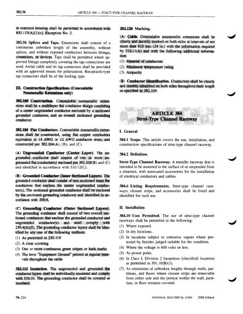 Chapter 3 Wiring Methods and Materials