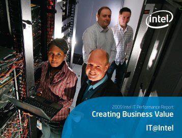 2009 Intel IT Performance Report - Bay Area Consulting Group