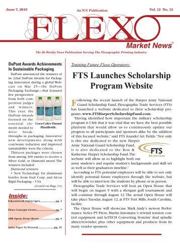 FTS Launches Scholarship Program Website - NV Publications.com