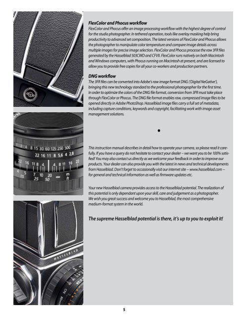 User Manual - Hasselblad.jp