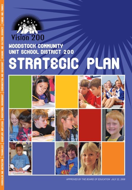 Strategic Plan Brochure - Woodstock School District 200