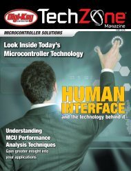 Microcontroller Solutions TechZone Magazine, July 2011 - Digikey