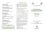 Locandina - Medicina e Chirurgia - UniversitÃ  degli Studi di Milano