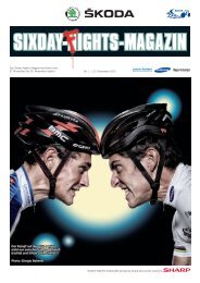 Sixday-Nights Magazin 1 - 6-Tagerennen Zürich