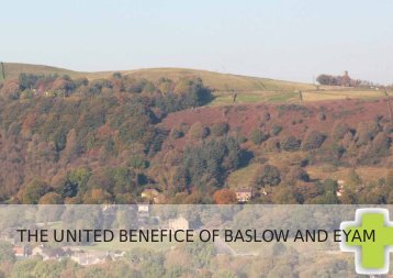 the united benefice of baslow and eyam - the Diocese of Derby