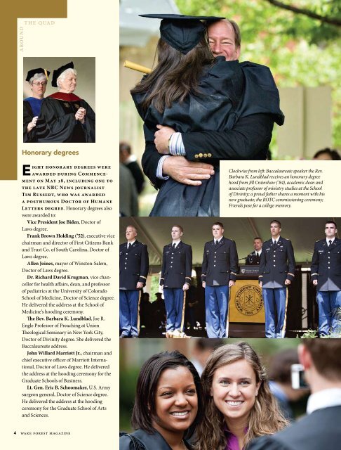 Wake Forest Magazine, June 2009 - Past Issues - Wake Forest ...