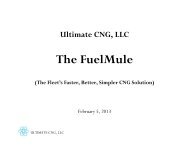 Ultimate CNG, LLC The FuelMule - Virginia Clean Cities