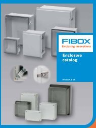 Enclosure catalog - Fibox