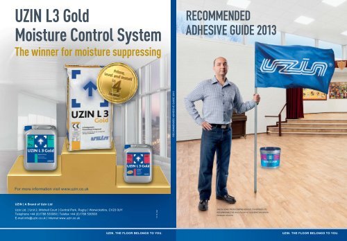 UZIN L3 Gold Moisture Control System