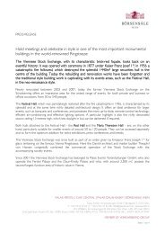 Press release - Palais Events