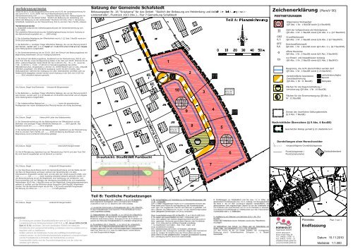 Satzung der Gemeinde Schafstedt Ã¼ber den Bebauungsplan Nr. 16