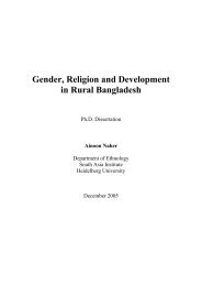 Gender, Religion and Development in Rural Bangladesh