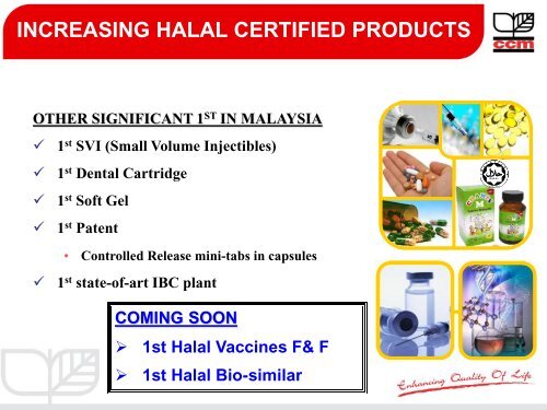 Halal Pharmaceutical Standard - Halal Industry Development ...