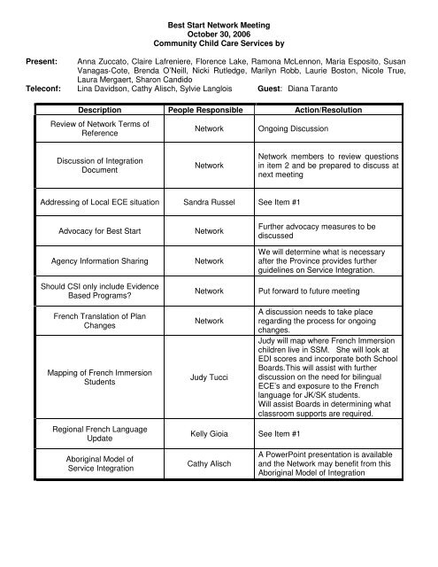 October - District of Sault Ste. Marie Social Services Board