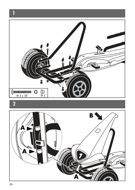 Montageanleitung für Kettcar „DAYTONA” - Imaginarium