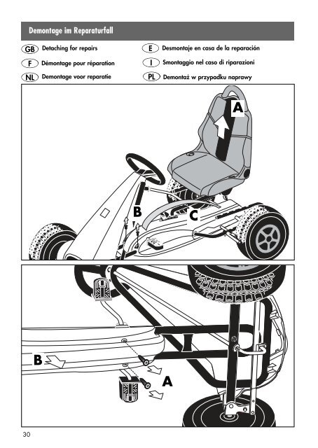 Montageanleitung für Kettcar „DAYTONA” - Imaginarium