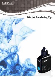 Tria Ink Rendering Tips - Letraset