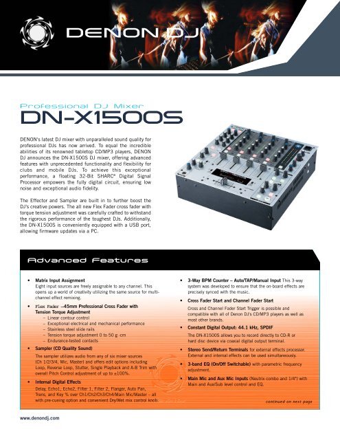 DJ Template (Page 1) - Full Compass